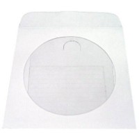 CD paper sleeves 100pcs, bulk pack