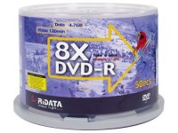 Ridata DVD-R (8X) 50pcs